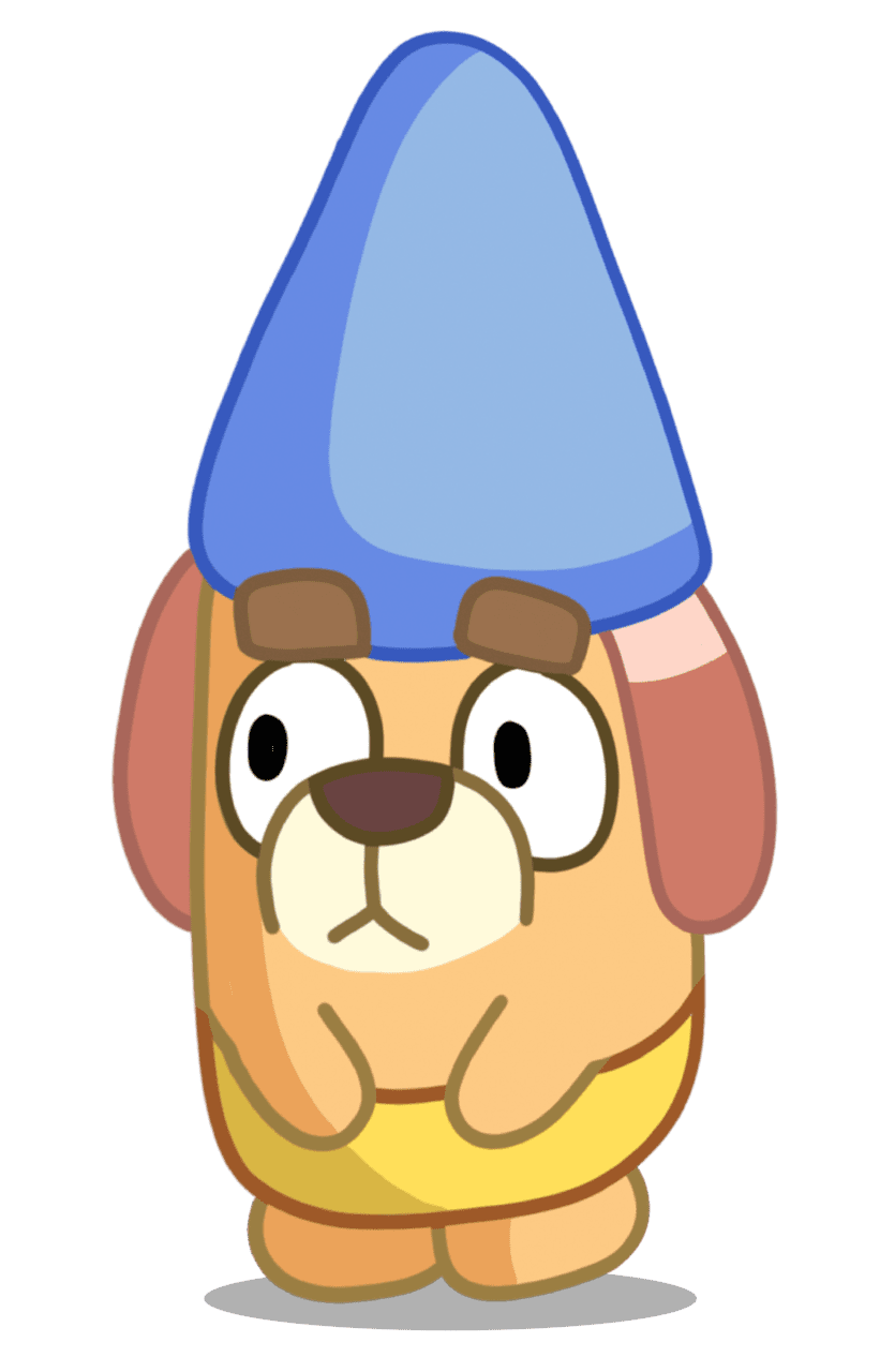 The gnomes characters bluey official site clipart transparent