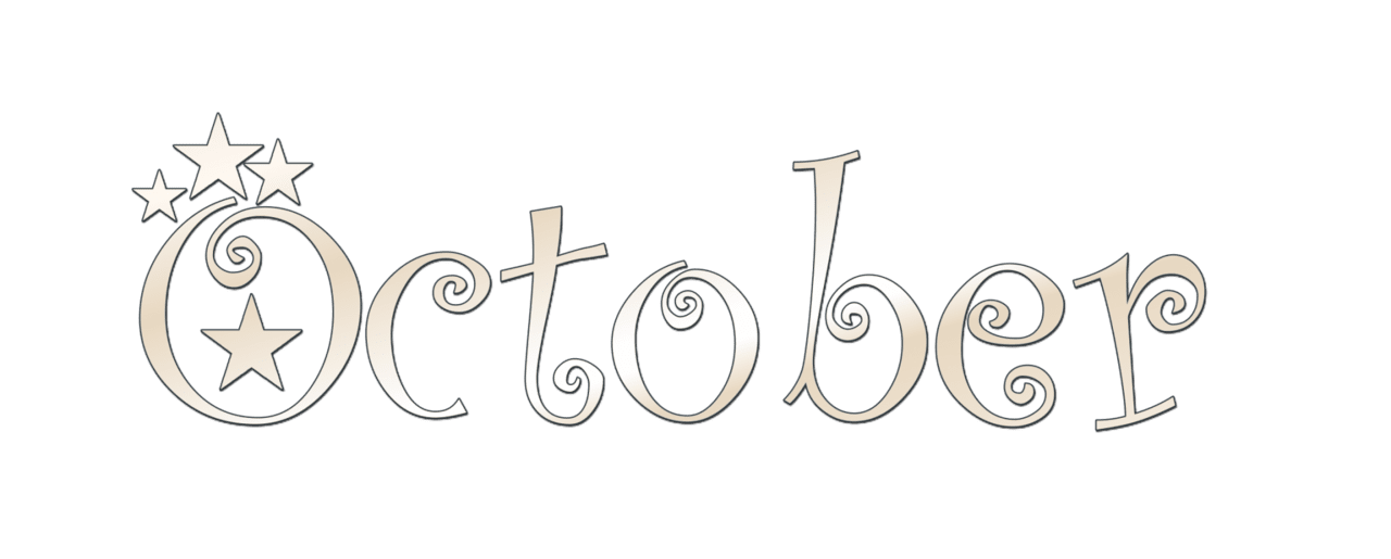 October month picture all clipart