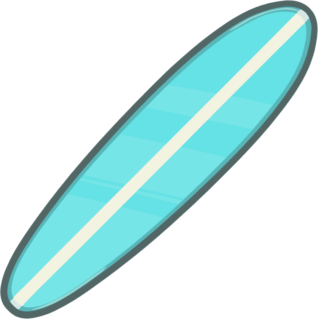 Surfboard background clipart