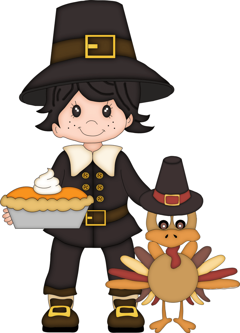 Witch thanksgiving clipart logo