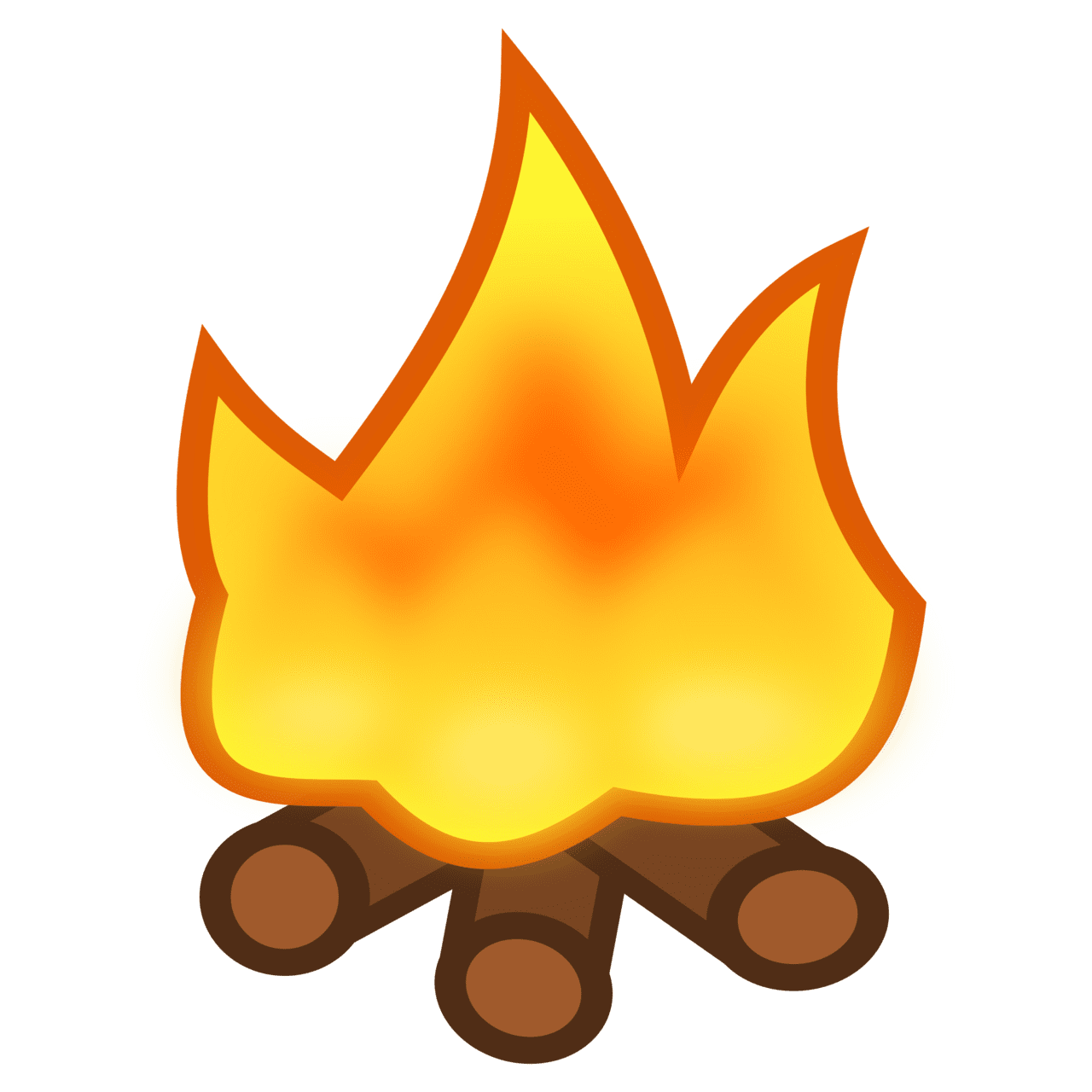 Campfire vector clipart all