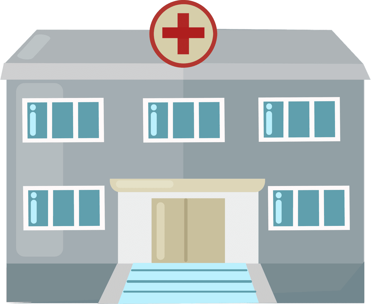 Hospital clinic clipart images