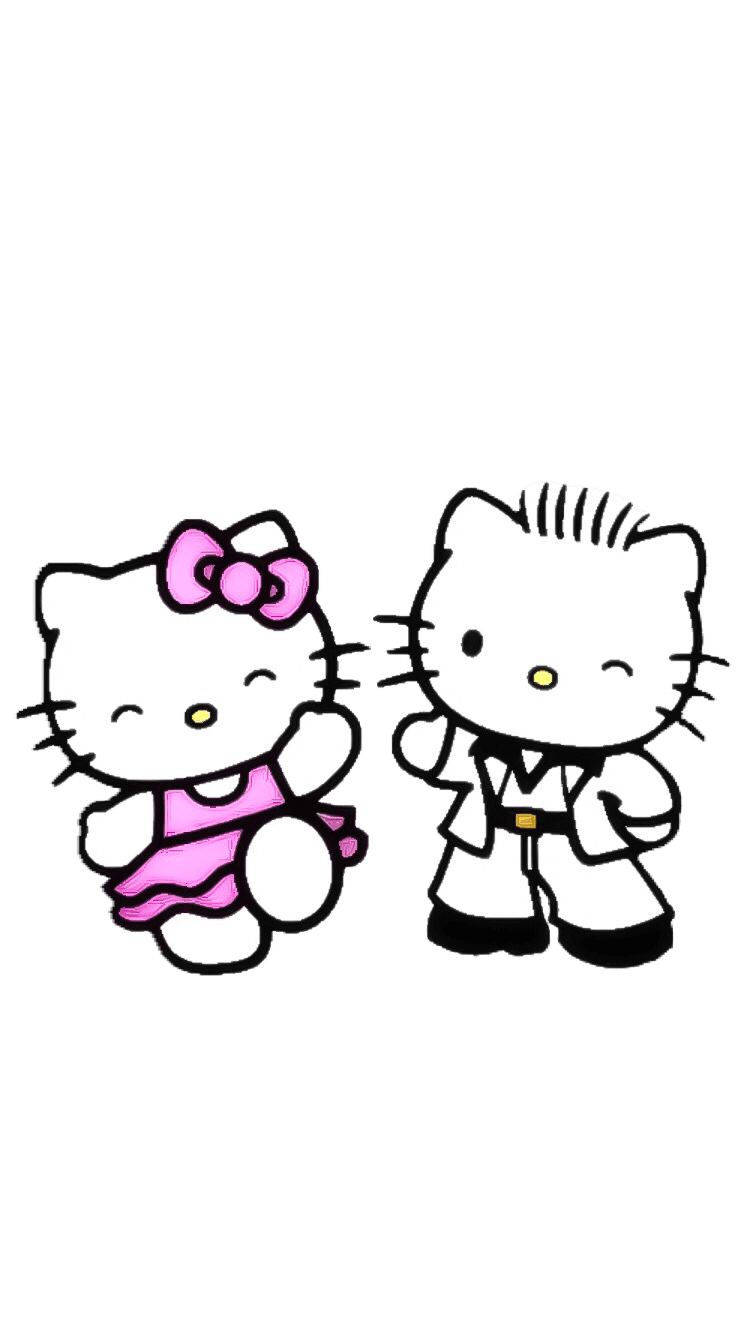 Hello kitty pin page clipart free 7