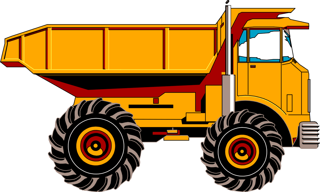 Torex dump truck clipart clip art