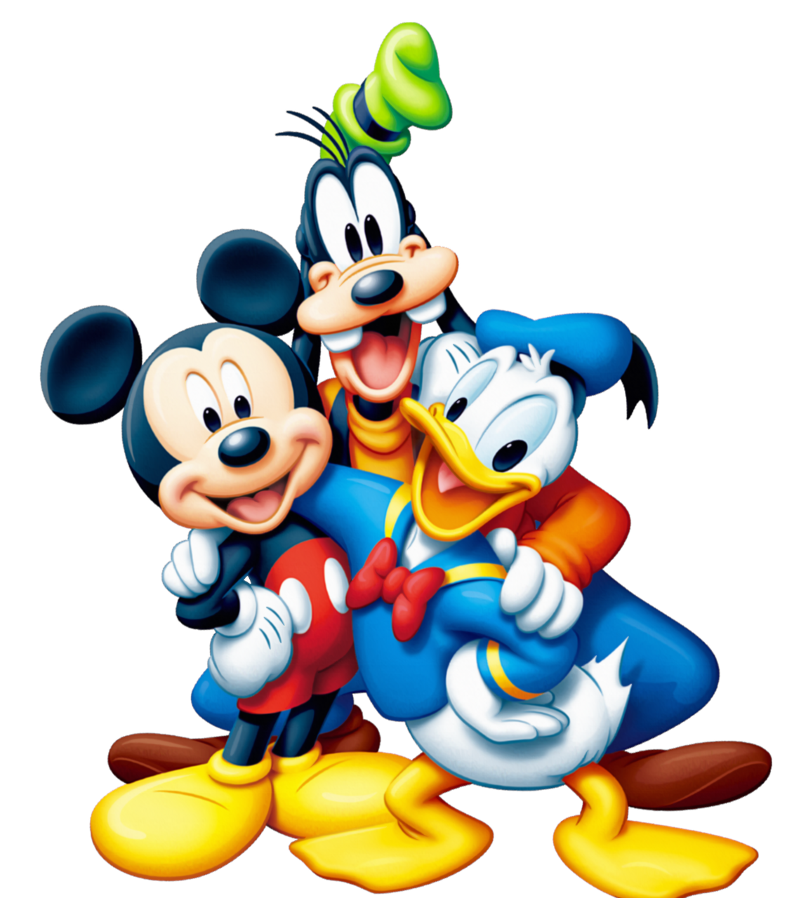 Friendship mickey mouse and friends clipart picture