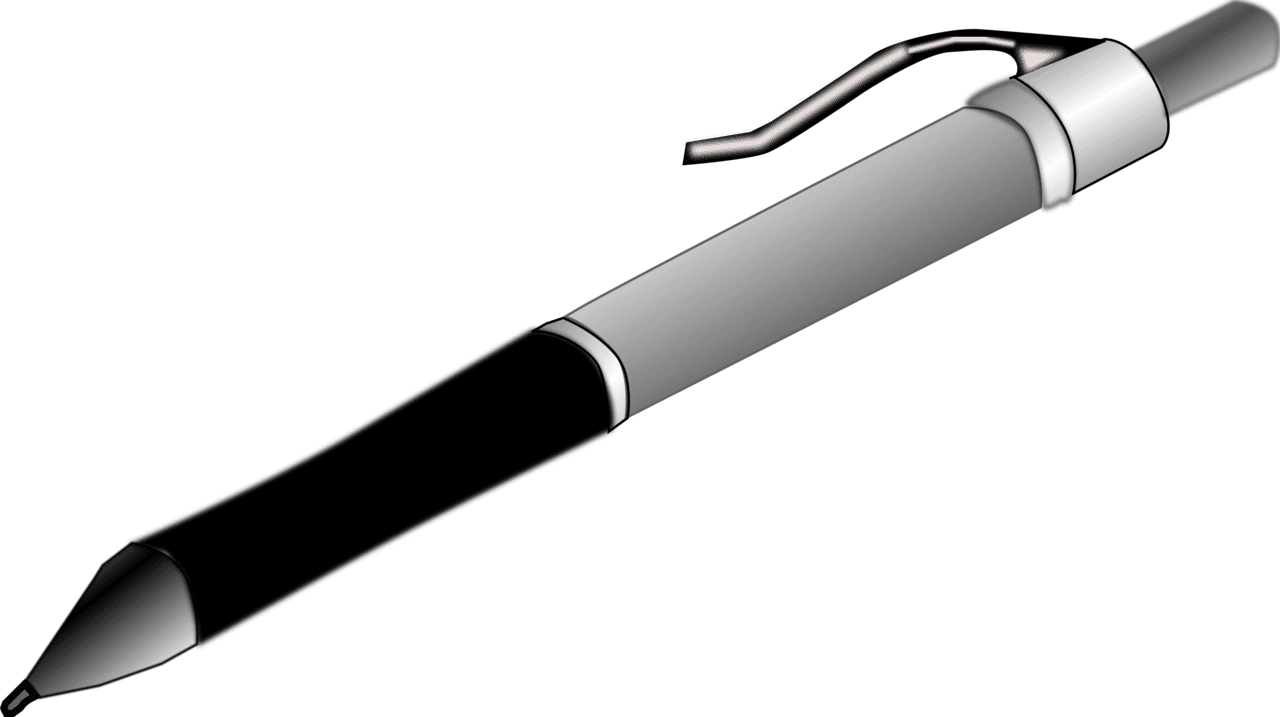 Pen cil clipart clker vector image with no background