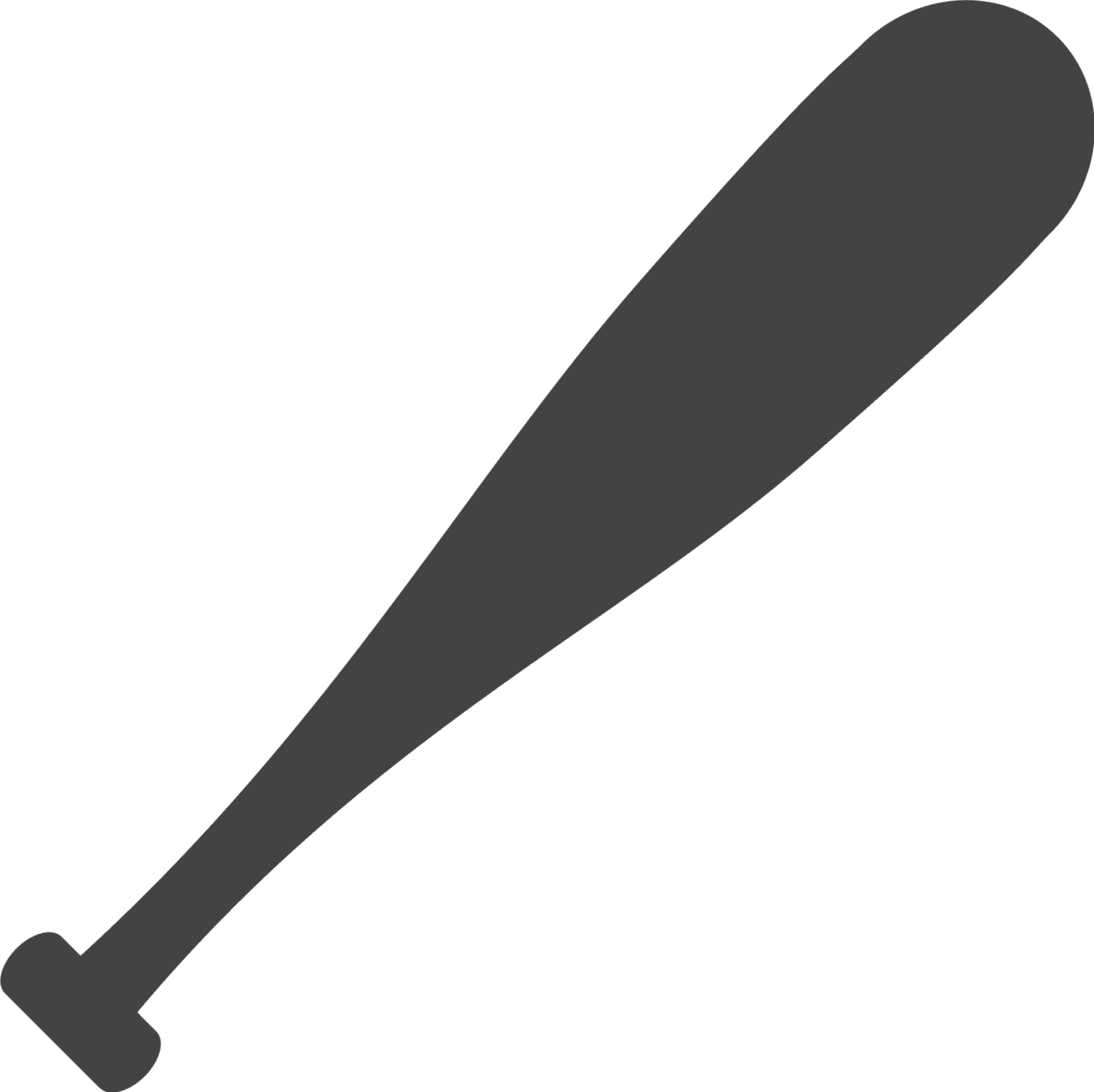 Baseball bat stick for clipart photo