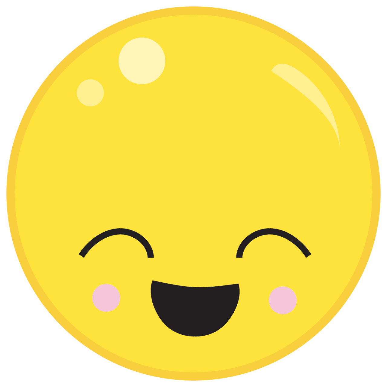 Smiley face pin page clipart picture 2