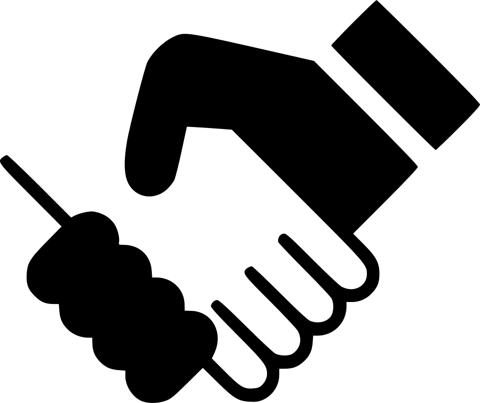 Shaking hands handshake handshaking hand deal business shake vector logo clipart