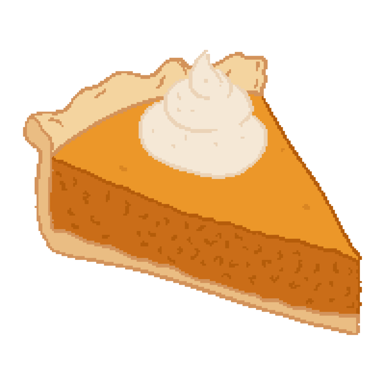 Pumpkin pie by jam man clipart photo