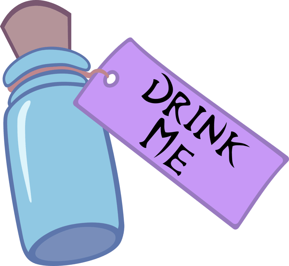 Water bottle alice vectored cutie mark by the smiling pony deviantart clipart