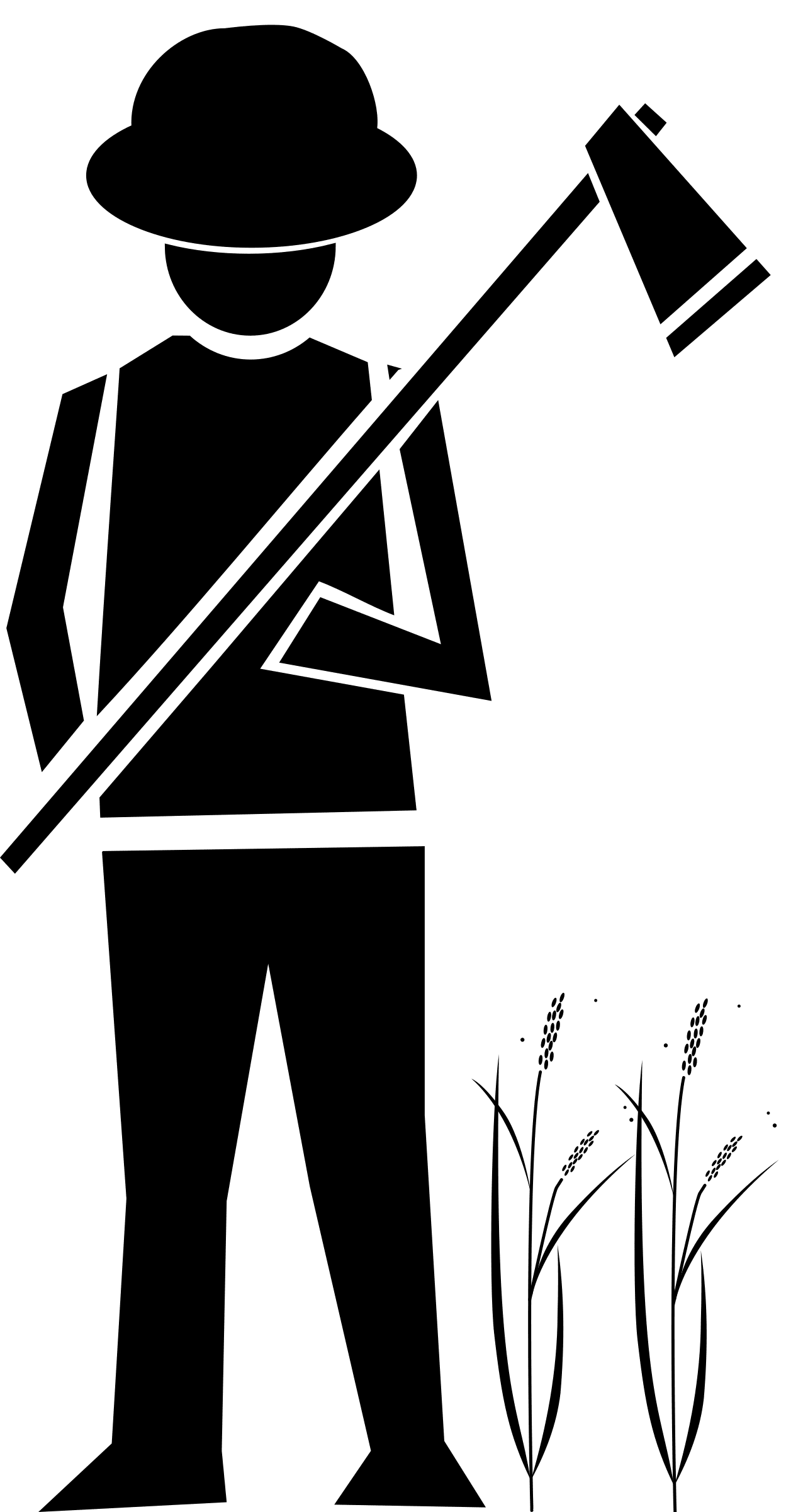 Farmer image size clipart