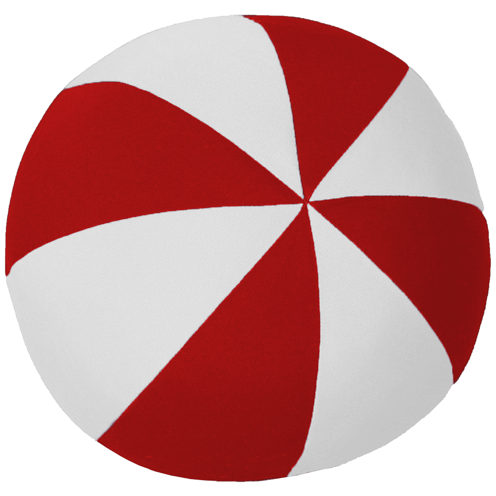 Beach ball pillow in buoy saturday house clipart image