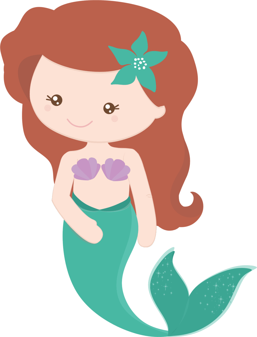 Mermaid baby princess clipart best logo