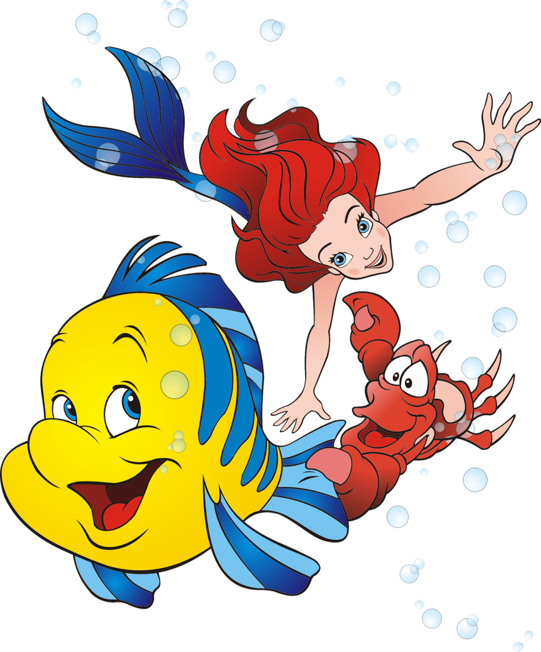 Mermaid pin page clipart picture 2