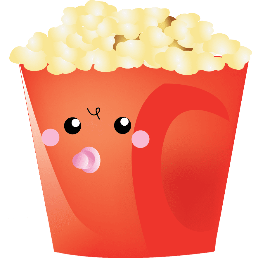 Snack popcorn clipart in food clip art