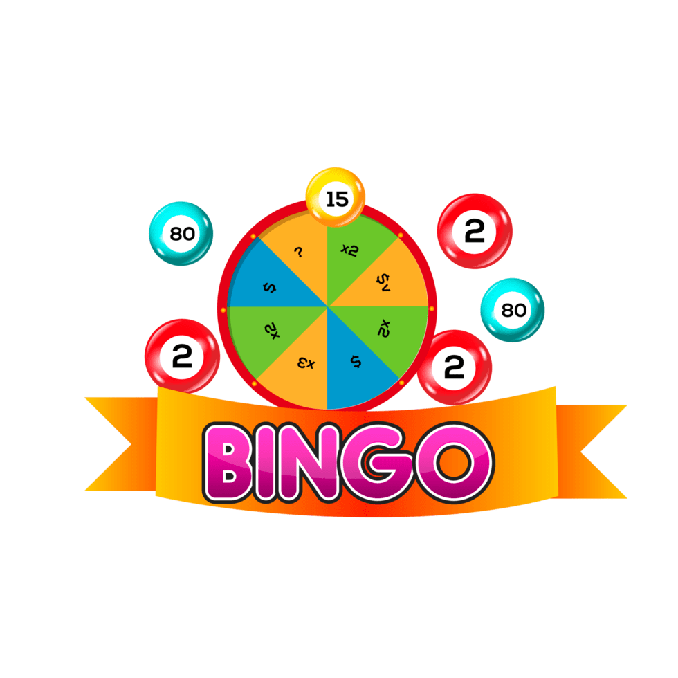 Bingo lotto game balls and lottery cards with lucky numbers clipart free