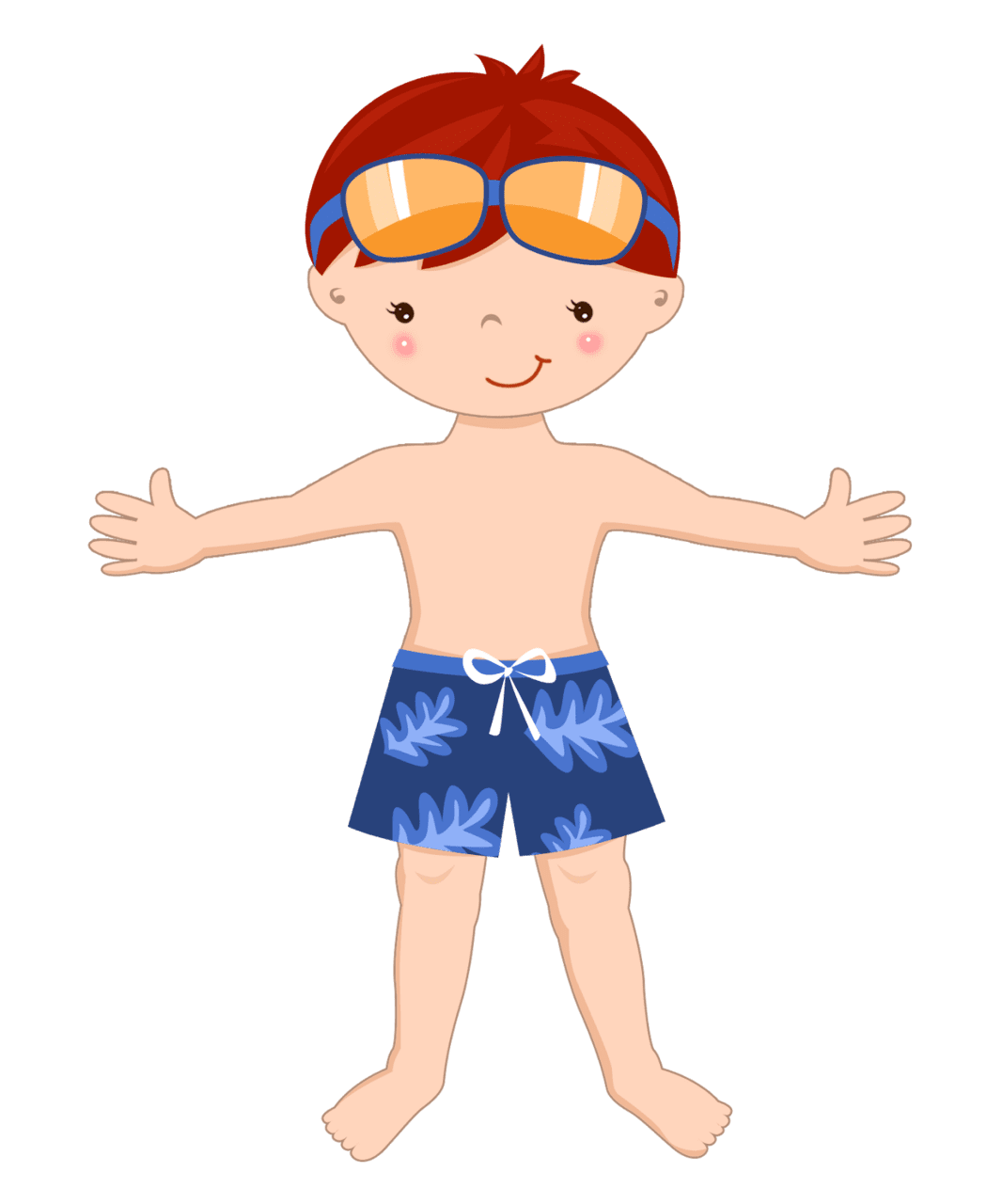 Swimming pin page clipart free