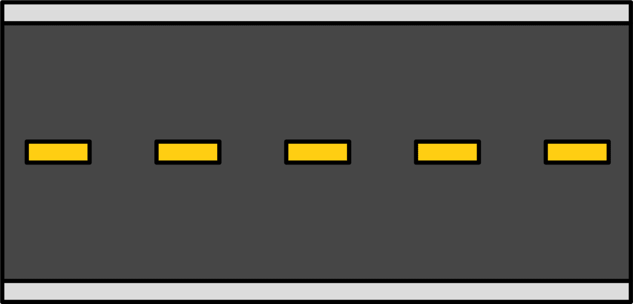 Road pin page clipart image