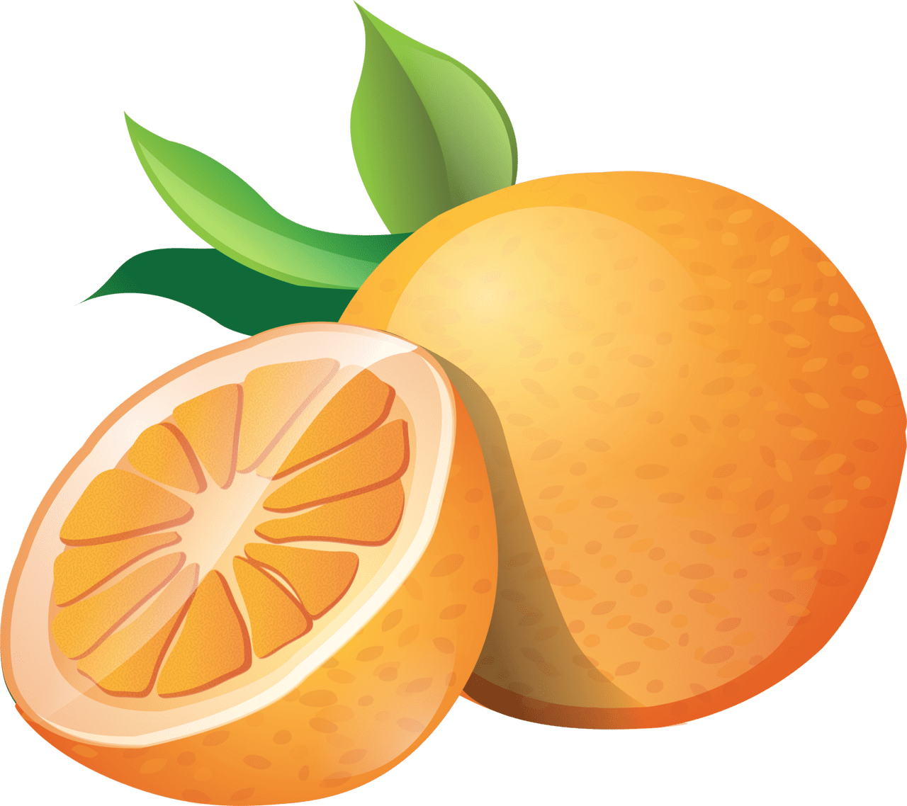 Orange clipart background