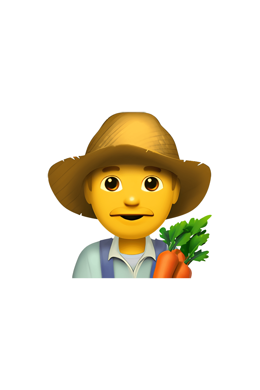 Man farmer emoji clipart picture