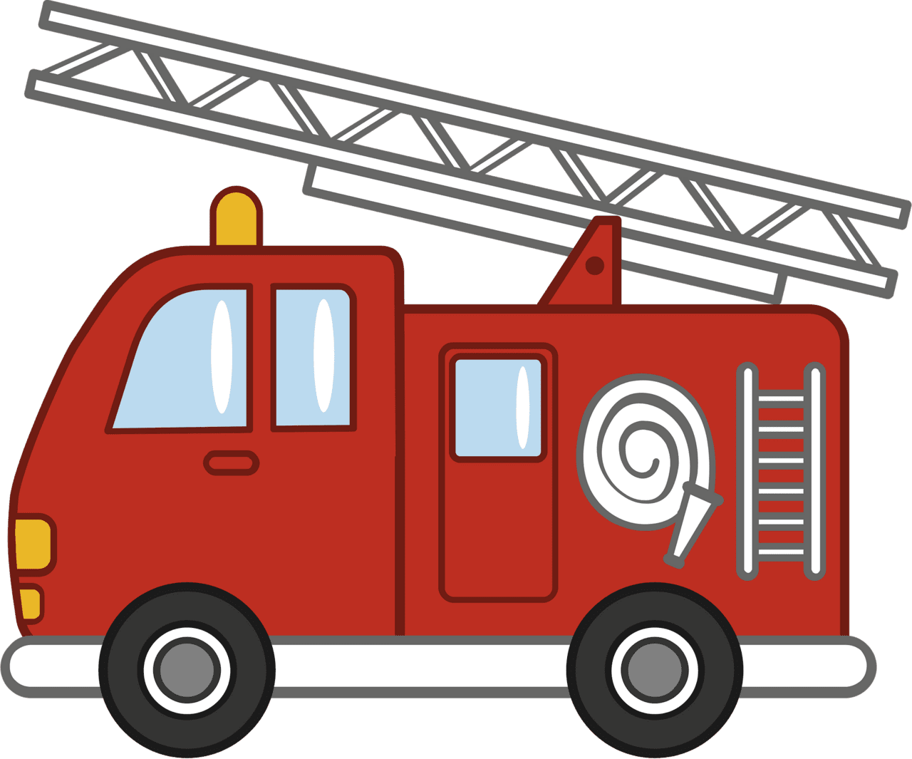 Fire truck firetruck vector clipart images