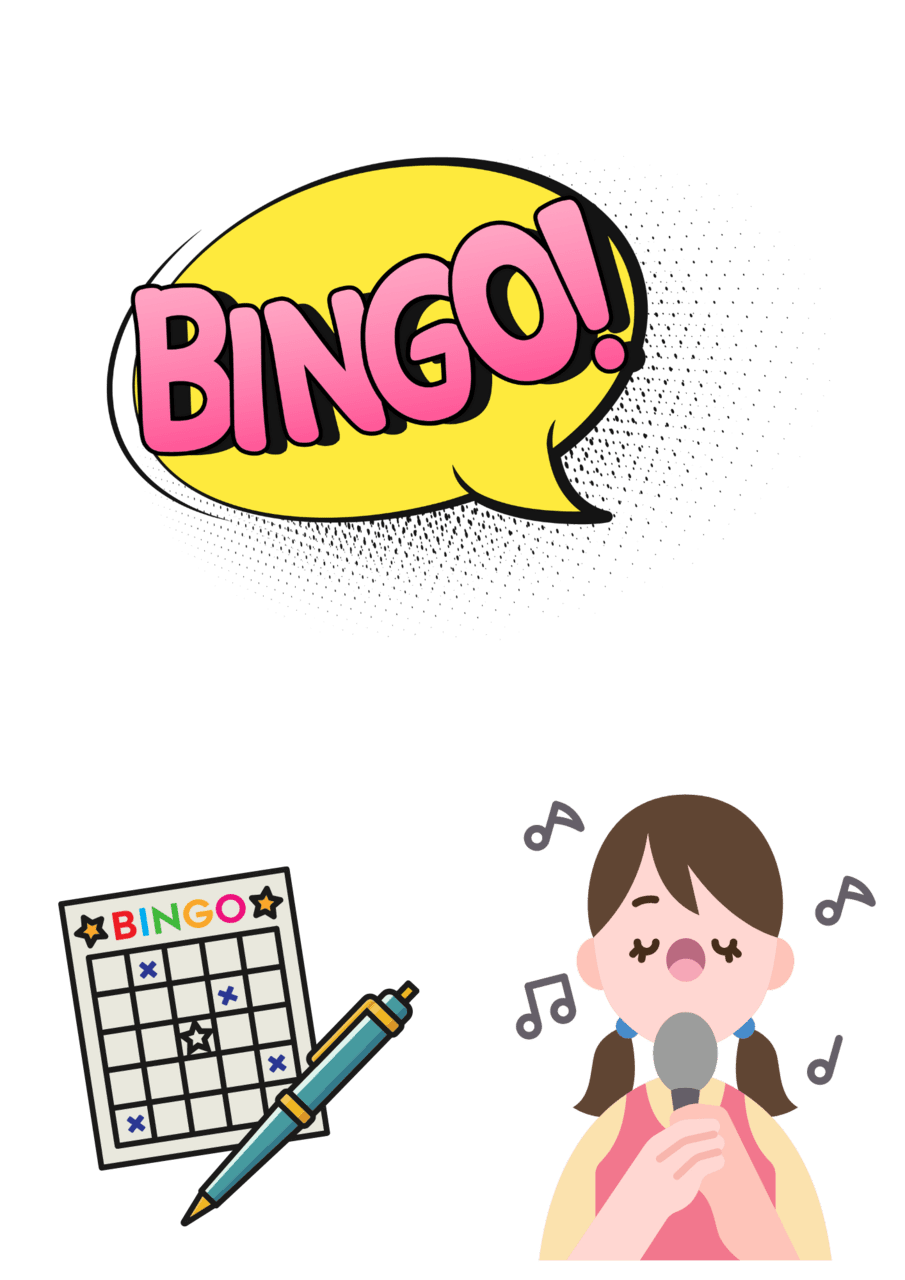 Bingo decimal clipart background