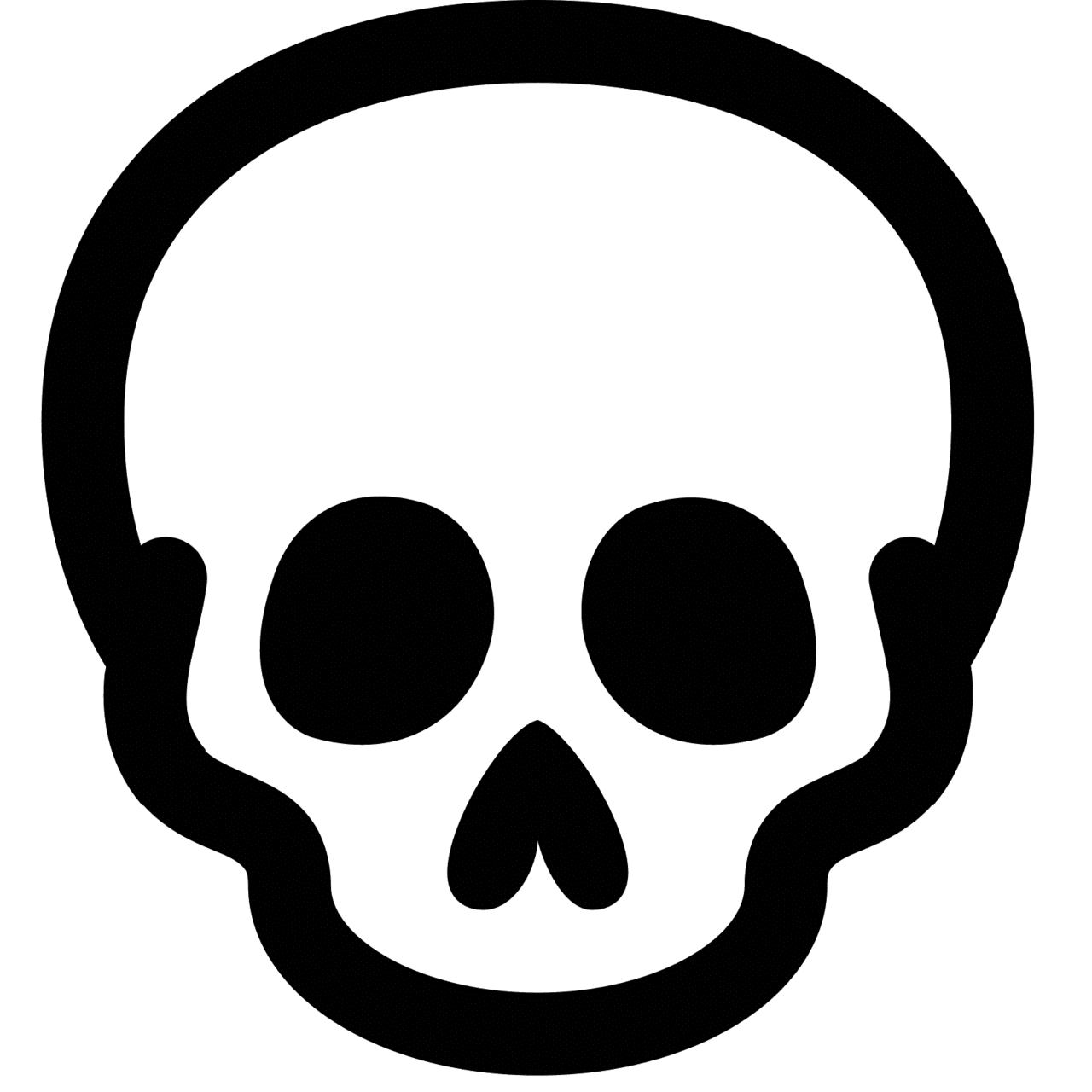 Skeleton skulls clipart clip art