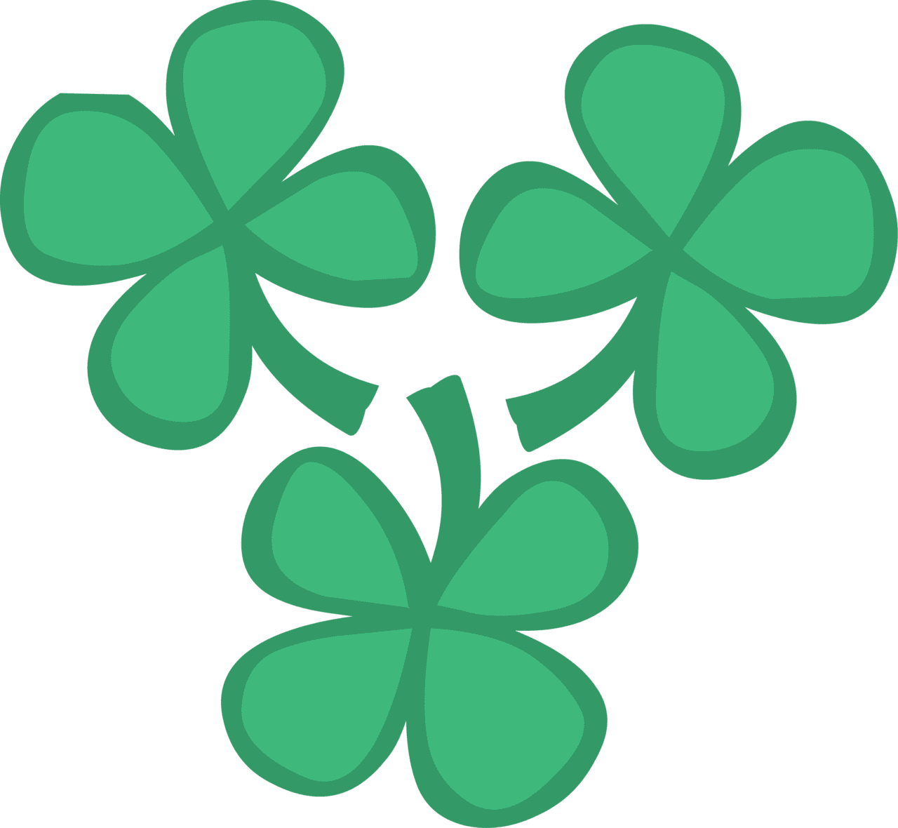 St patricks day clover image for clipart