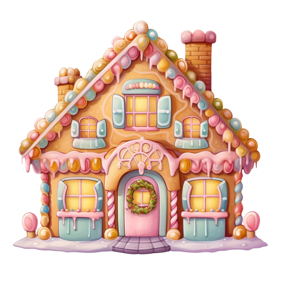 Gingerbread house for clipart picture