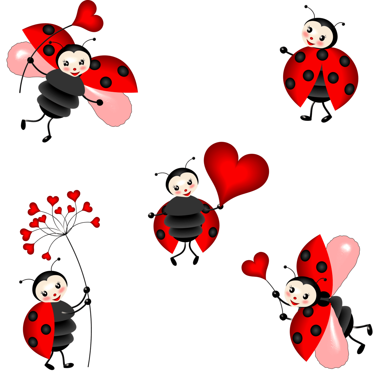 Ladybug animales by creaciones jean deviantart clipart free