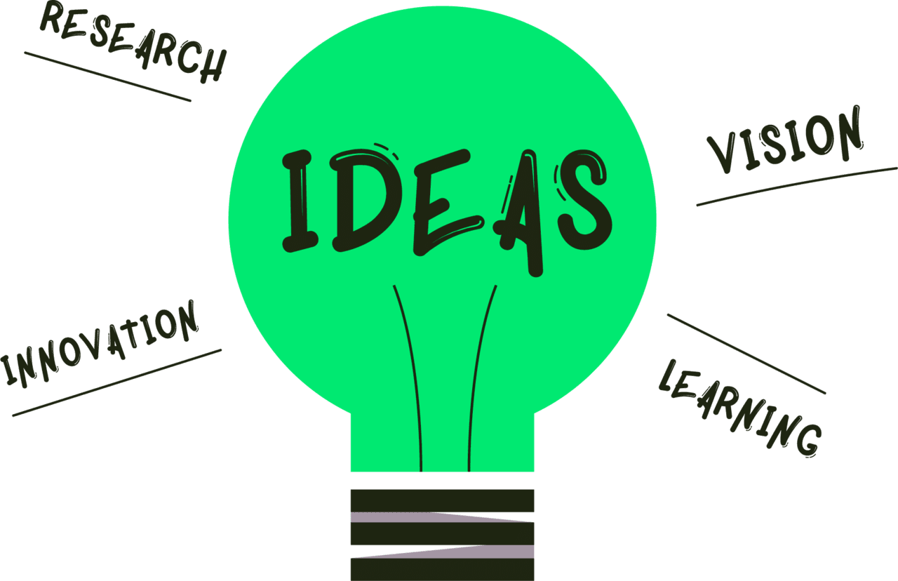 Light bulb ventors day scientist research idea clipart logo