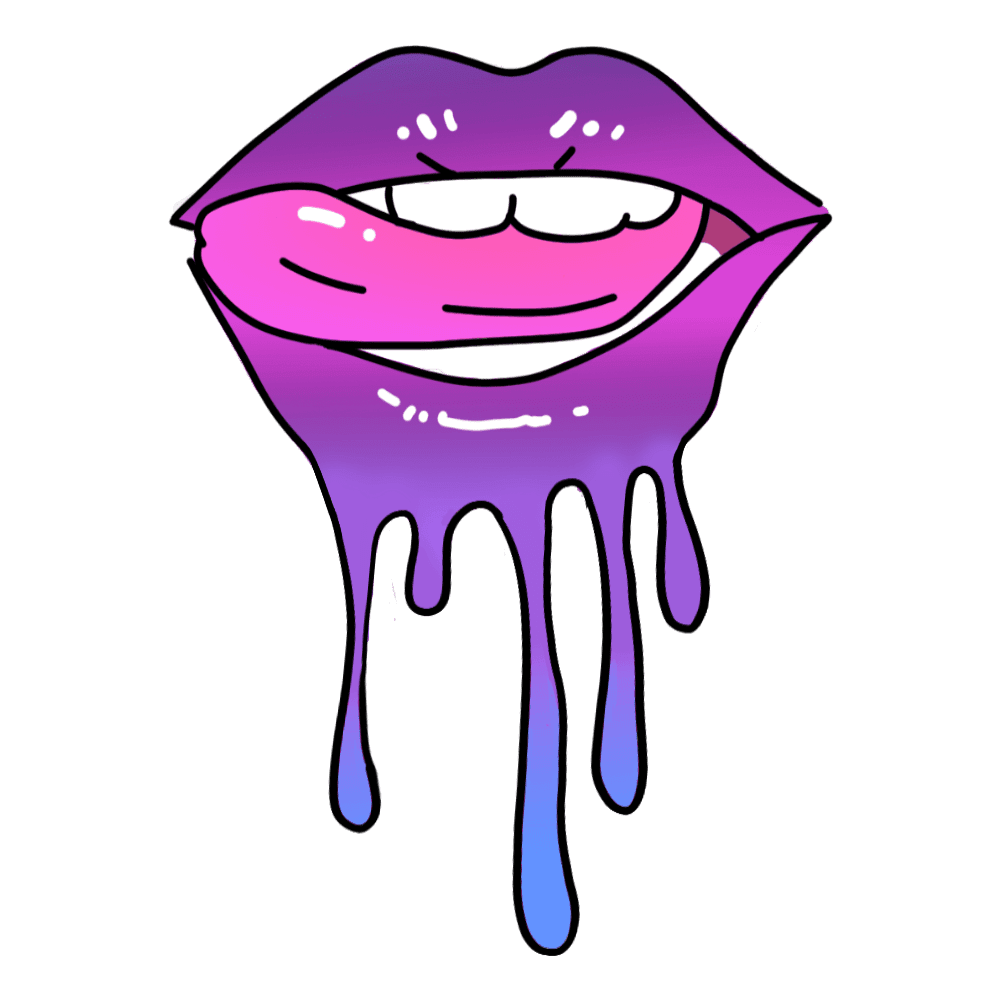 Toedit lip lips tongue by kittiekat clipart free