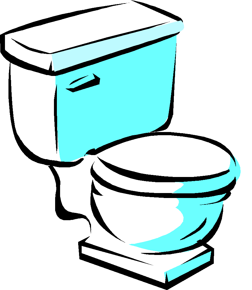 Toilet pin page clipart free