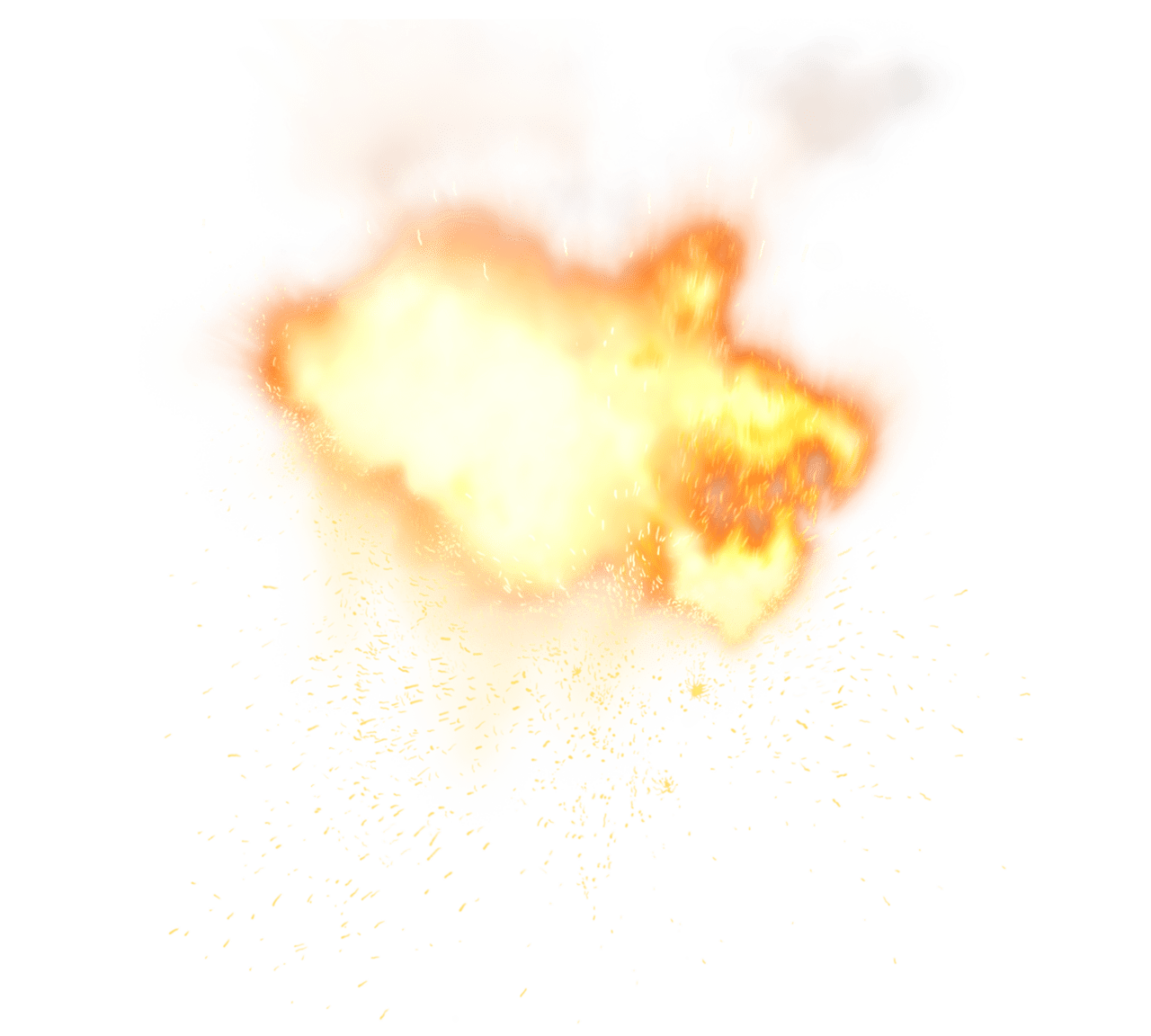 Explosion sparkle fire clipart picture