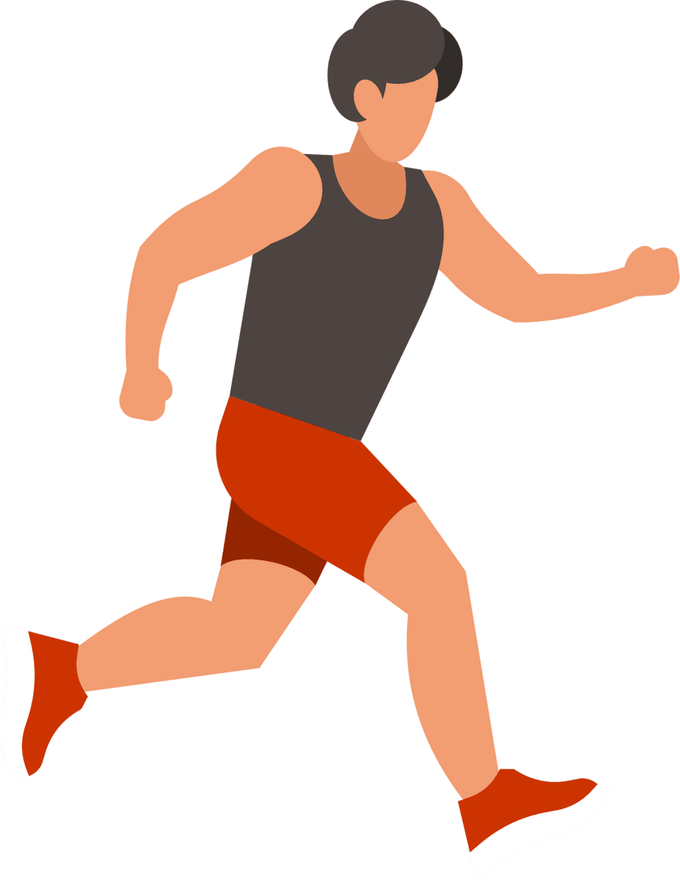 Running runner clipart images