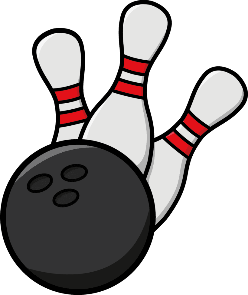 Ball bowling clipart images