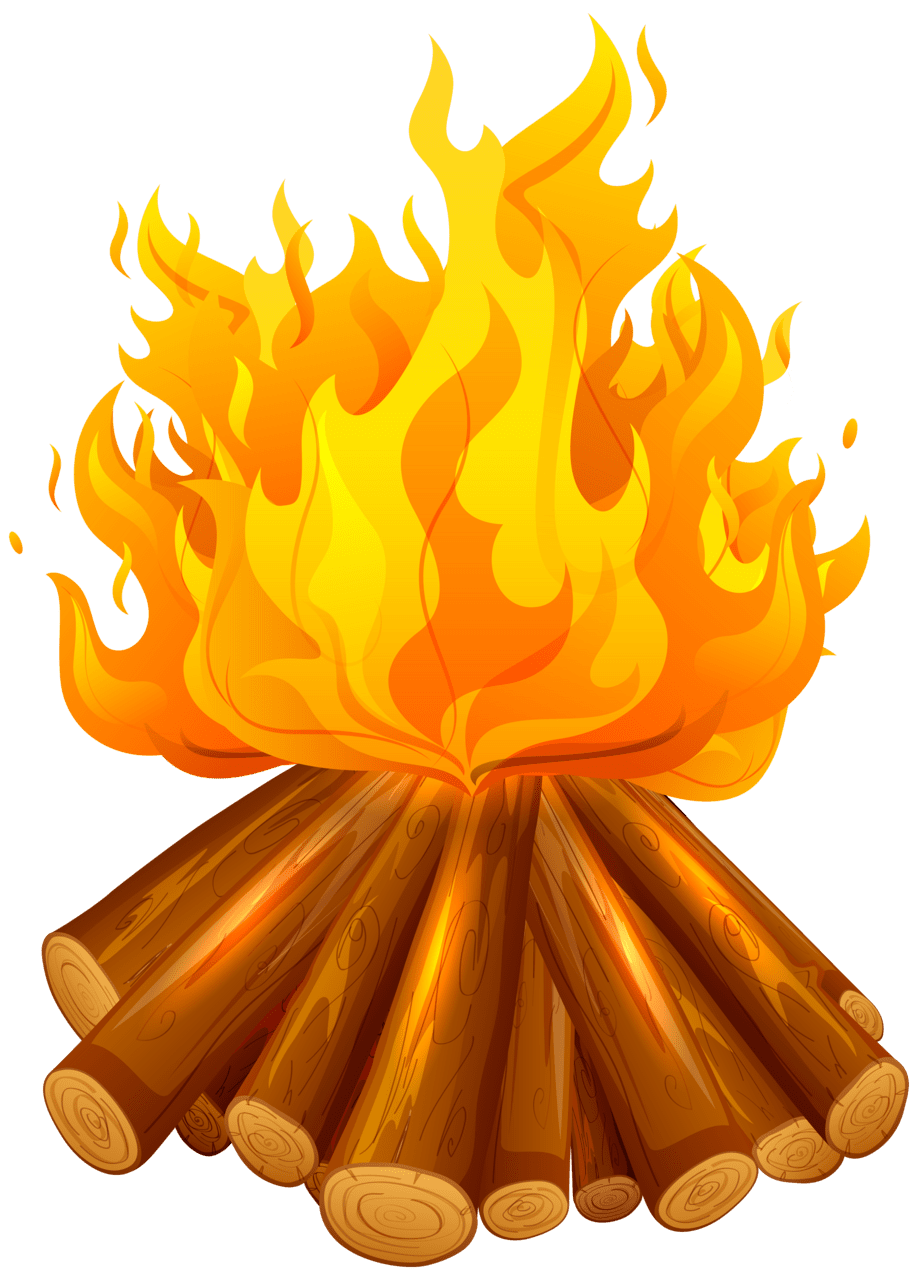 Campfire fire clipart image high quality images and