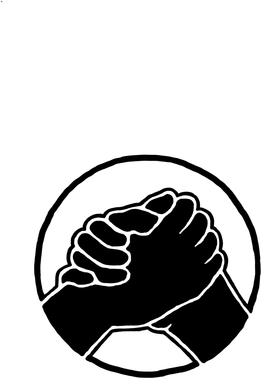 Handshake black student union logo edited clipart full size pinclipart