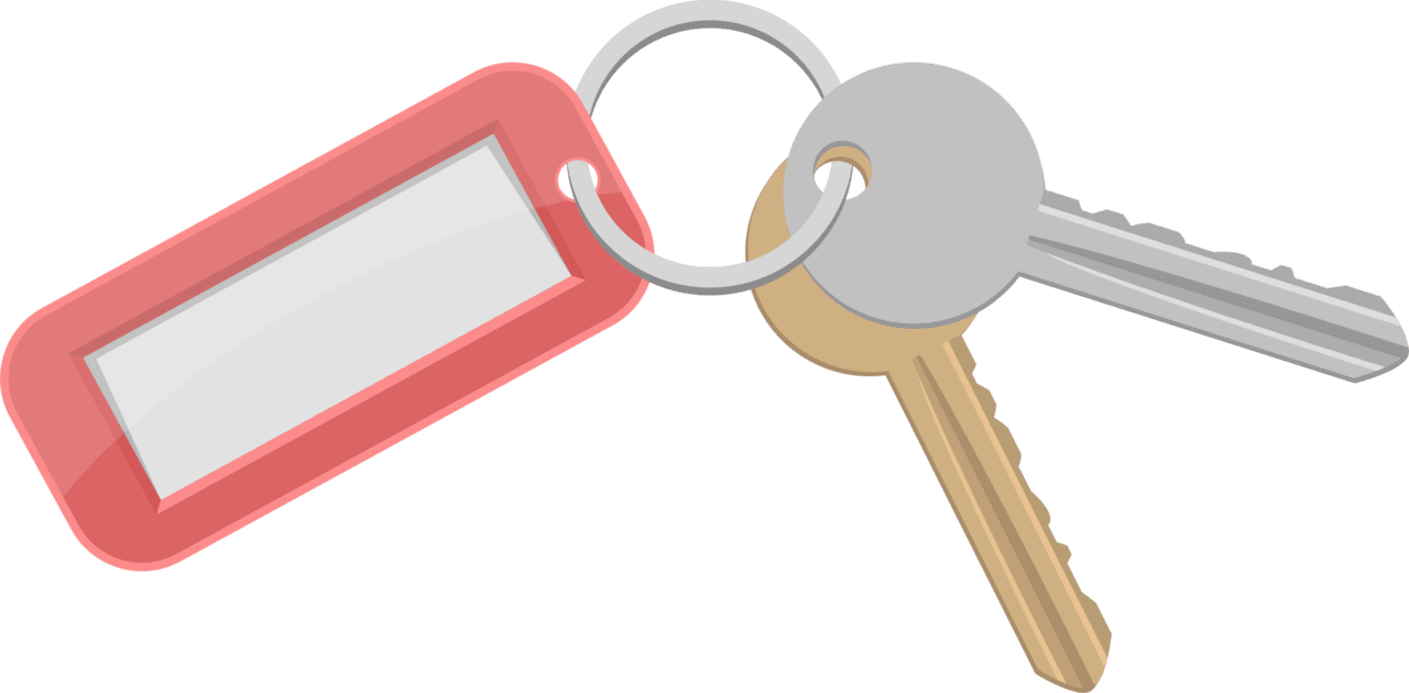 Door key clipart design picture