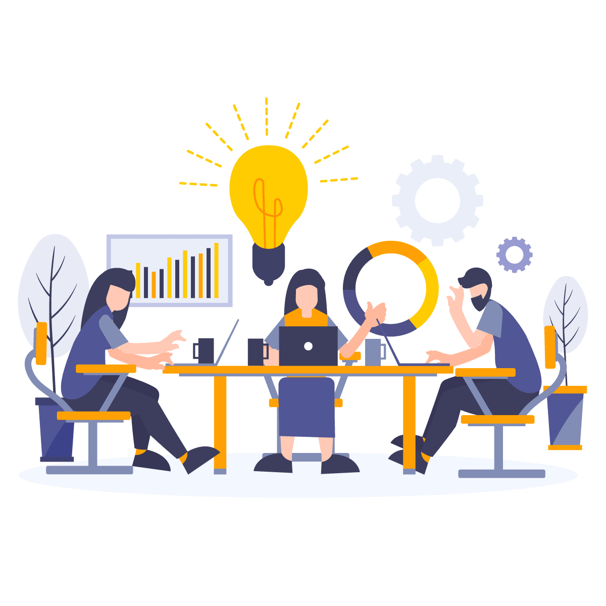 Teamwork how the brain works and to apply neuroscience principles in your organisation shape improve management team building innovation clipart picture