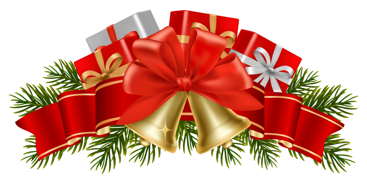 Christmas present pin page clipart vector 4