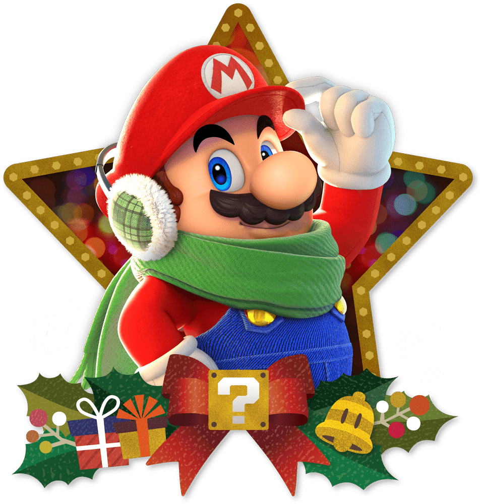 Mario holiday pro clipart logo