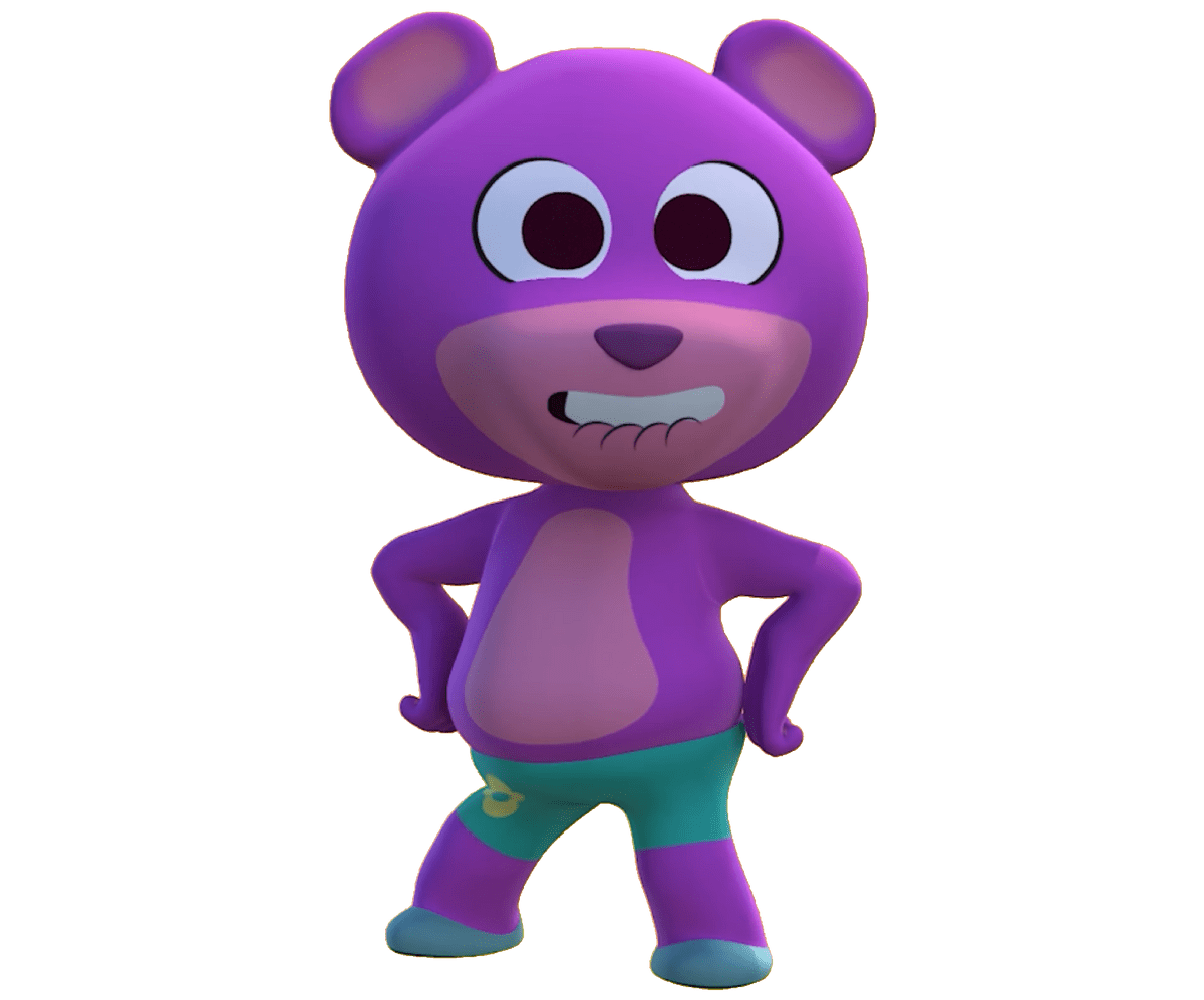 Zoo gomi the bear clipart free