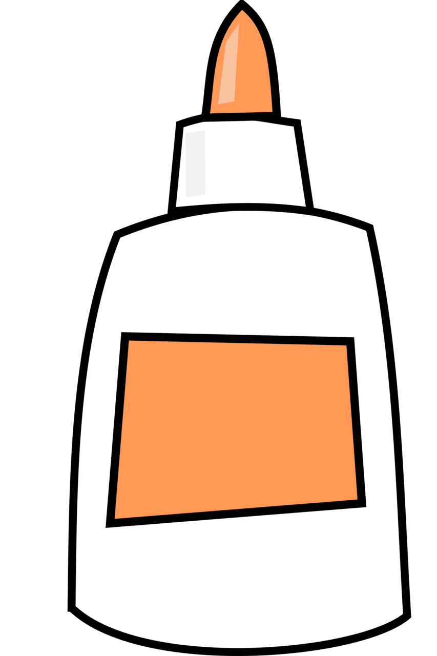 School supplies glue clipart clip art