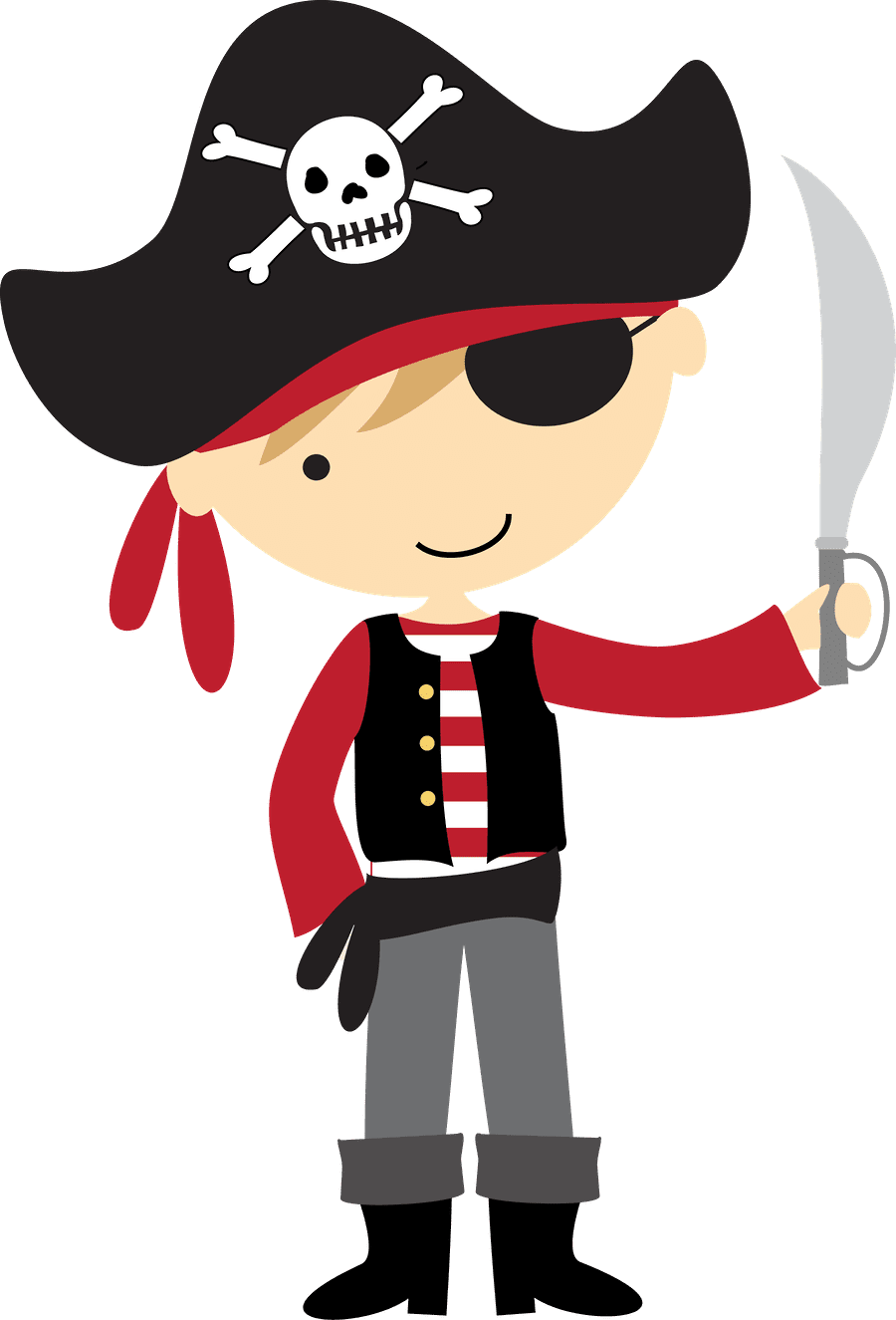 Pirate clipart image