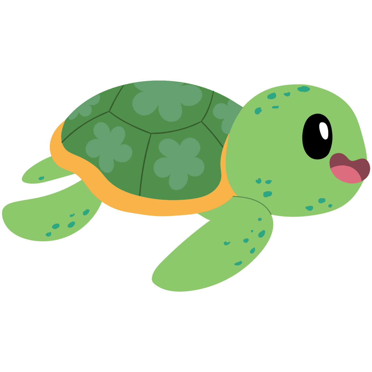 Sea turtle pin page clipart logo