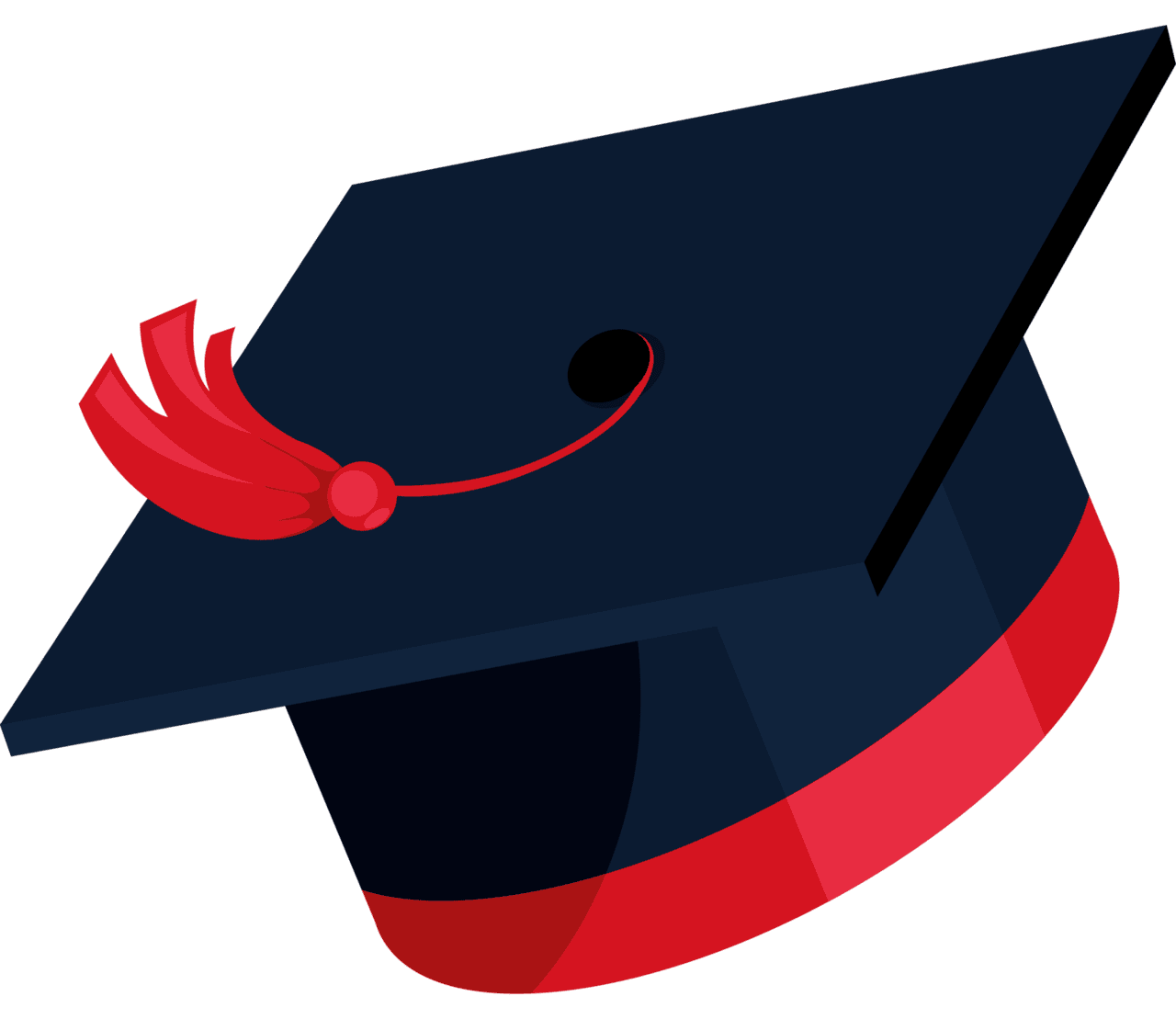 Graduation hat pin page clipart background