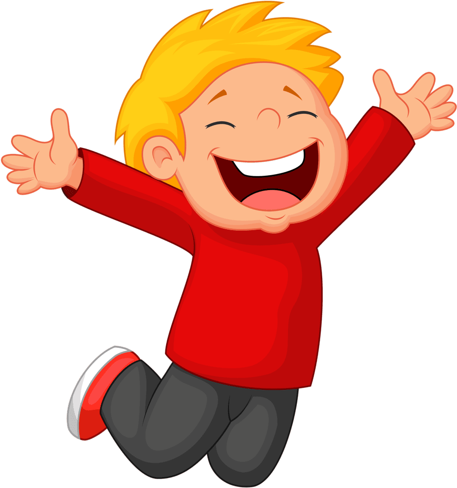 Happy boy clipart background