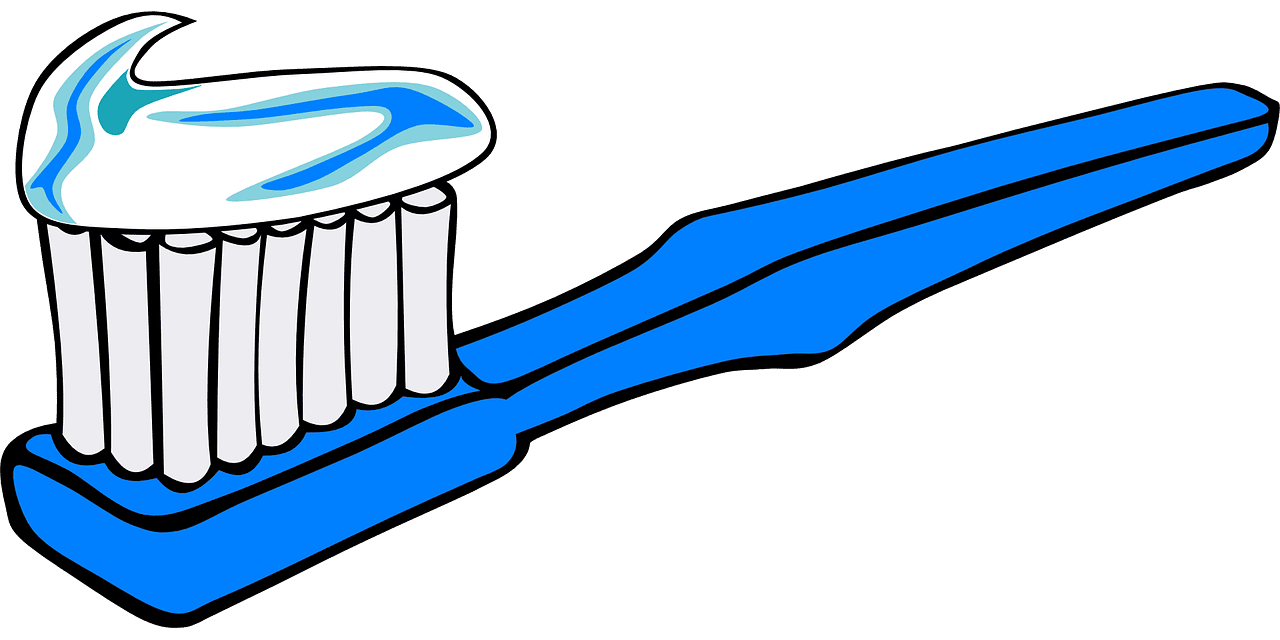 Toothbrush vector art graphics clipart